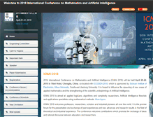 Tablet Screenshot of icmai.org